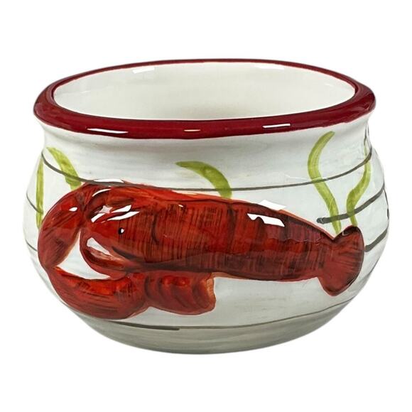 RARE HTF Set of 4 Butter Cups Ceramic Kate McRostie Certified International - Picture 9 of 11